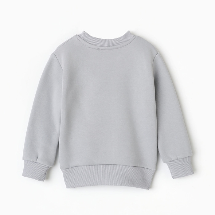 Джемпер детский, цвет серый, рост 86