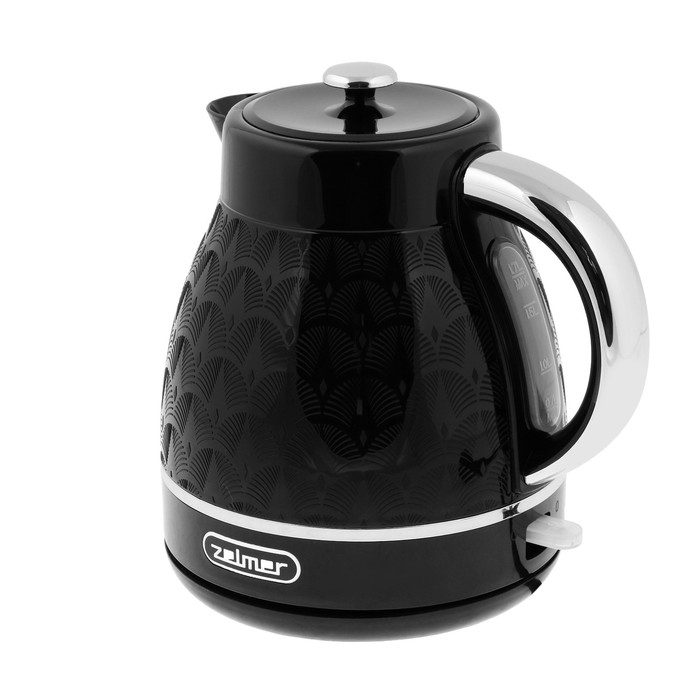 Чайник электрический Zelmer ZCK7640, пластик, 1.7 л, 2200 Вт, чёрный Чайник электрический Zelmer ZCK7640, пластик, 1.7 л, 2200 Вт, чёрный