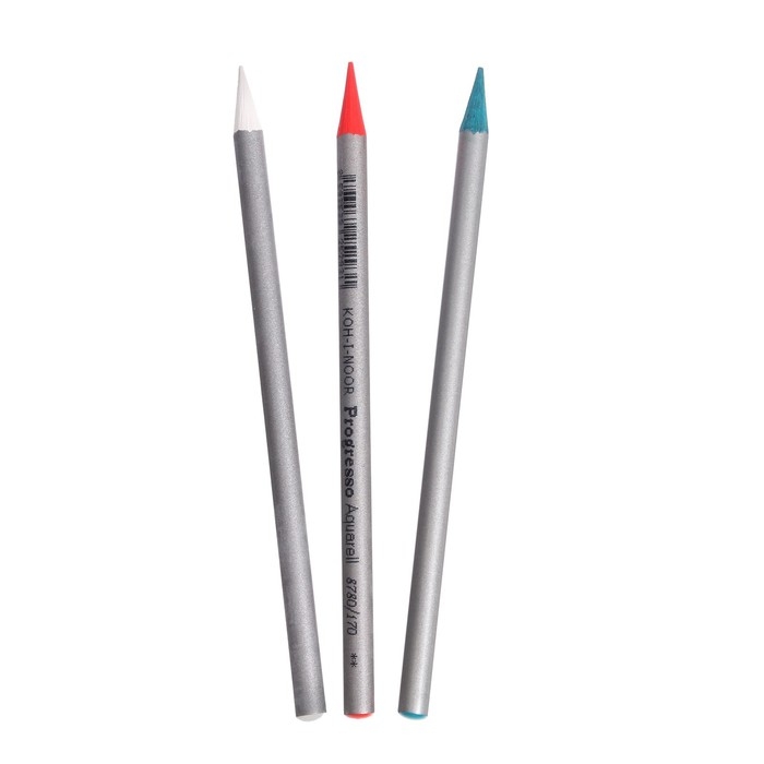 Карандаши акварельные набор 36 цветов, цельнографитовые Koh-I-Noor Progresso Aquarell, в металлическом пенале Карандаши акварельные набор 36 цветов, цельнографитовые Koh-I-Noor Progresso Aquarell, в металлическом пенале