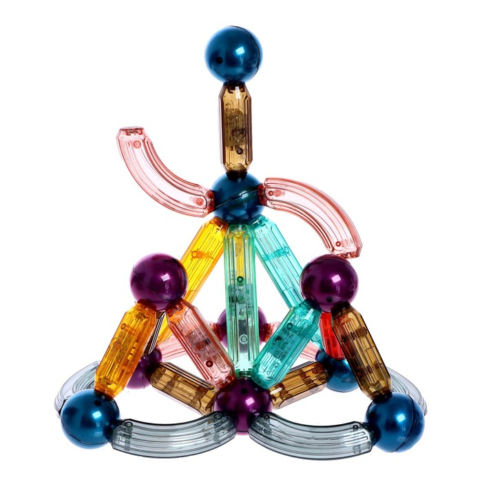 Конструктор магнитный для малышей &laquo;Магические палочки&raquo;, 36 деталей