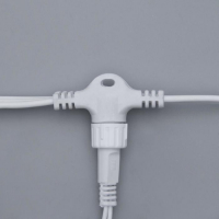 Гирлянда &laquo;Занавес&raquo; 2 &times; 1.5 м, IP44, УМС, белая нить, 360 SMD-LED, свечение тёплое белое, 220 В