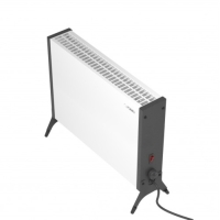 Обогреватель РЭМО СБ-1000.1 ЗЕБРА, конвекторный, напольный, 1000 Вт, 10 м&sup2;, белый