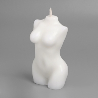 Набор свечей на подставке "Мужчина и женщина", бело-розовая подставка Набор свечей на подставке "Мужчина и женщина", бело-розовая подставка