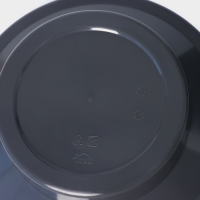 Кашпо на ножках «Флориан», 4,2 л, d=25 см, h=18,5 см, цвет графитовый Кашпо на ножках «Флориан», 4,2 л, d=25 см, h=18,5 см, цвет графитовый