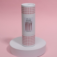 Набор кистей для макияжа &laquo;MAKEUP&raquo;, 7 предметов, в тубе, цвет розовый