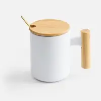 Кружка с ложкой Eco Fusion, белая Кружка с ложкой Eco Fusion, белая