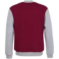 Бомбер College бордовый, размер XS