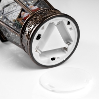 Фигура светодиодная «Снежные чудеса», 22х14 см, музыка, батарейки ААх3 (не в комплекте), USB, свечение тёплое белое Фигура светодиодная «Снежные чудеса», 22х14 см, музыка, батарейки ААх3 (не в комплекте), USB, свечение тёплое белое