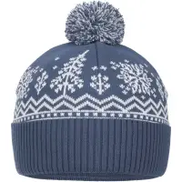 Шапка Elnik, серая с молочно-белым Шапка Elnik, серая с молочно-белым