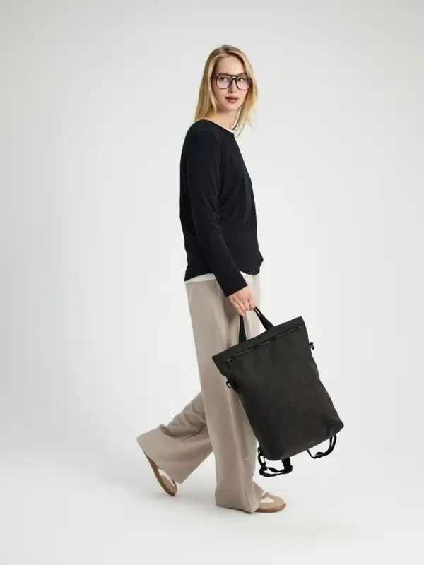 Рюкзак-шопер Casual, черный Рюкзак-шопер Casual, черный