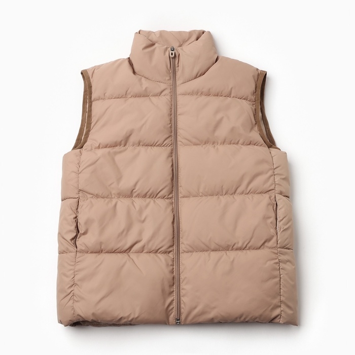 Жилет детский MINAKU, цвет бежевый, рост 116 см