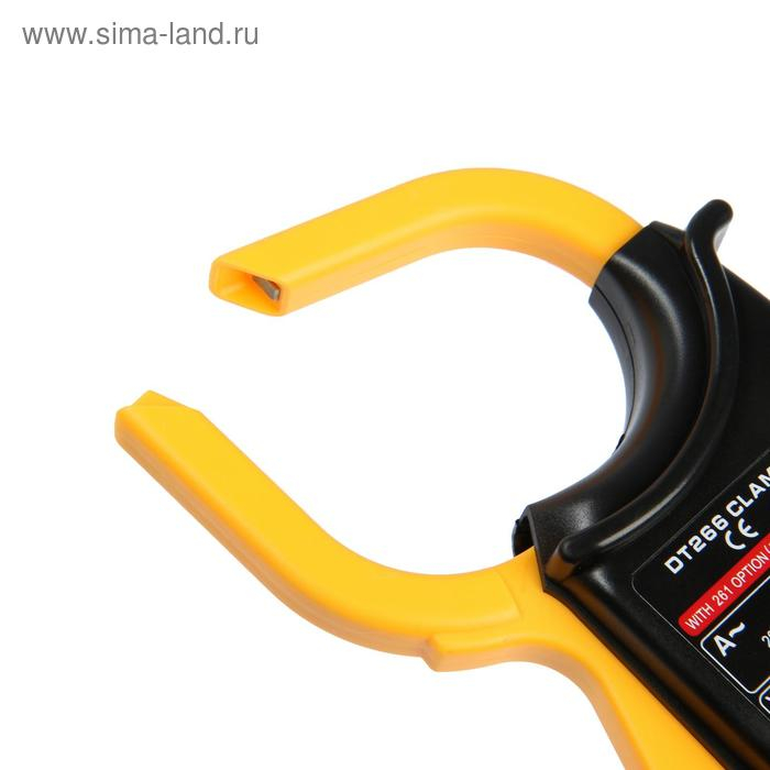 Токовые клещи ТУНДРА, DT-266, ACV/DCV, ACA, 200-20K&Omega;, изоляции 20-2000M&Omega;, прозвон