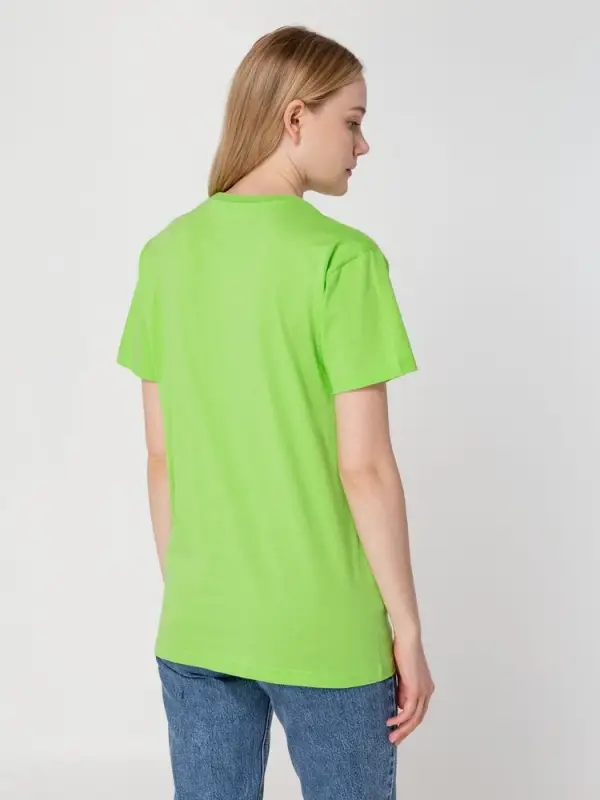 Футболка унисекс T-bolka 160, зеленое яблоко, размер S