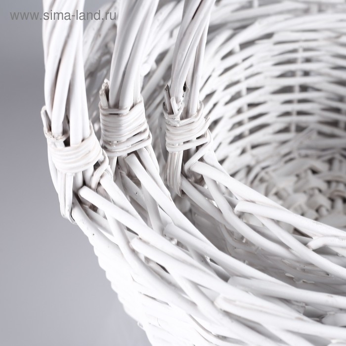 Набор корзин, 3 шт, 30&times;14/40 см,  26&times;12/34 см, 20&times;10/31 см, ива