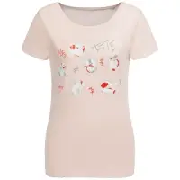 Футболка женская «Котэ», розовая, размер S Футболка женская «Котэ», розовая, размер S