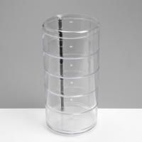 Подставка для украшений &laquo;Трансформер&raquo; 5 секций, 10,5&times;21,5 см, цвет прозрачный