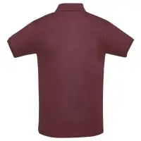 Рубашка поло мужская Perfect Men 180, бордовая, размер M