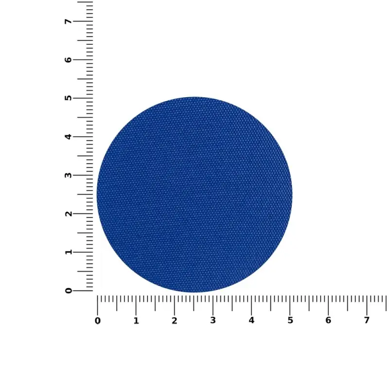 Наклейка тканевая Lunga Round, M, синяя