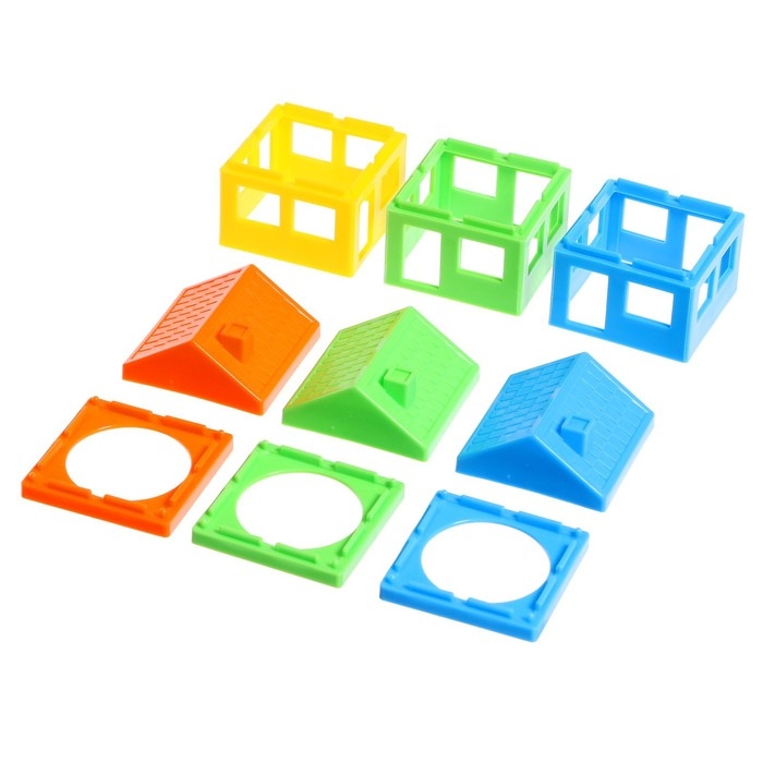 Конструктор &laquo;Построй свой город&raquo;, 61 деталь