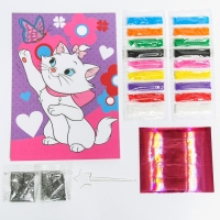 Набор для творчества, фреска "Кошечка Мари", Коты аристократы Набор для творчества, фреска "Кошечка Мари", Коты аристократы