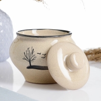 Горшок для запекания "Русский" 0,5л / 12х13см, лирика Горшок для запекания "Русский" 0,5л / 12х13см, лирика