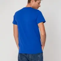 Футболка мужская T-bolka Stretch, ярко-синяя (royal), размер M