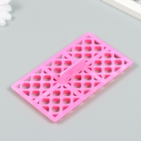 Штамп пластик "Ромб с бабочками" 12,8х7.5 см Штамп пластик "Ромб с бабочками" 12,8х7.5 см