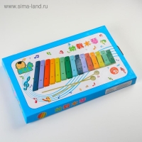 Ксилофон Music Life, 15 нот, две палочки Ксилофон Music Life, 15 нот, две палочки