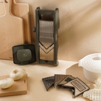 Овощерезка универсальная SL Home &laquo;Оливковая роща&raquo;, 5 лезвий, цвет оливковый