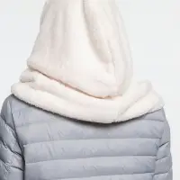 Балаклава-капюшон Flocky, молочно-белая