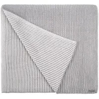 Шарф Nobilis, белый с серым Шарф Nobilis, белый с серым