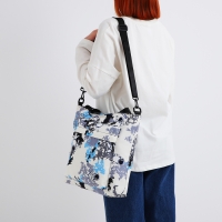 Шопер на молнии, цвет голубой Шопер на молнии, цвет голубой