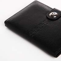 Обложка для документов 2 в 1: автодокументы, паспорт, цвет чёрный