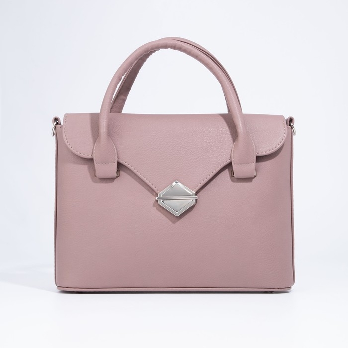 Сумка-мессенджер на клапане, цвет лавандовый Сумка-мессенджер на клапане, цвет лавандовый