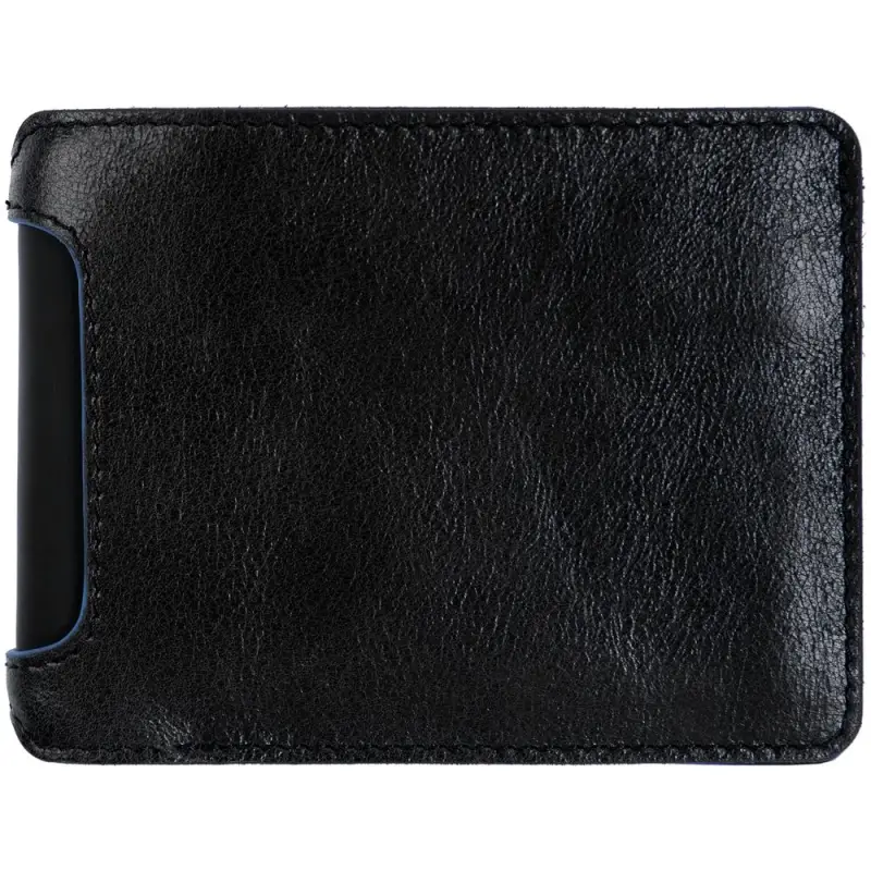 Портмоне Arrival, черное с синим Портмоне Arrival, черное с синим