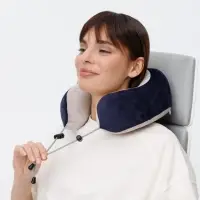 Дорожная подушка-массажер inRelax, синяя Дорожная подушка-массажер inRelax, синяя