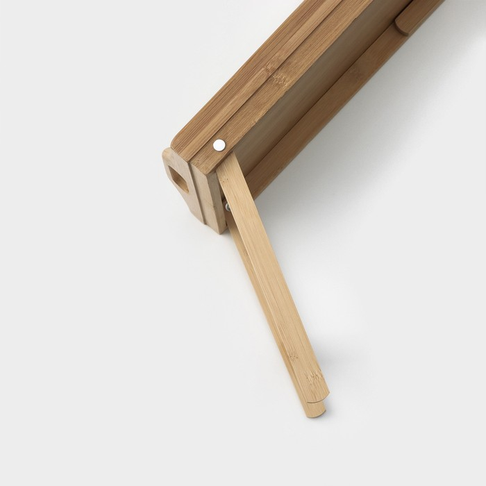 Поднос для завтрака с ножками Доляна &laquo;Забота&raquo;, 50&times;30&times;25 см