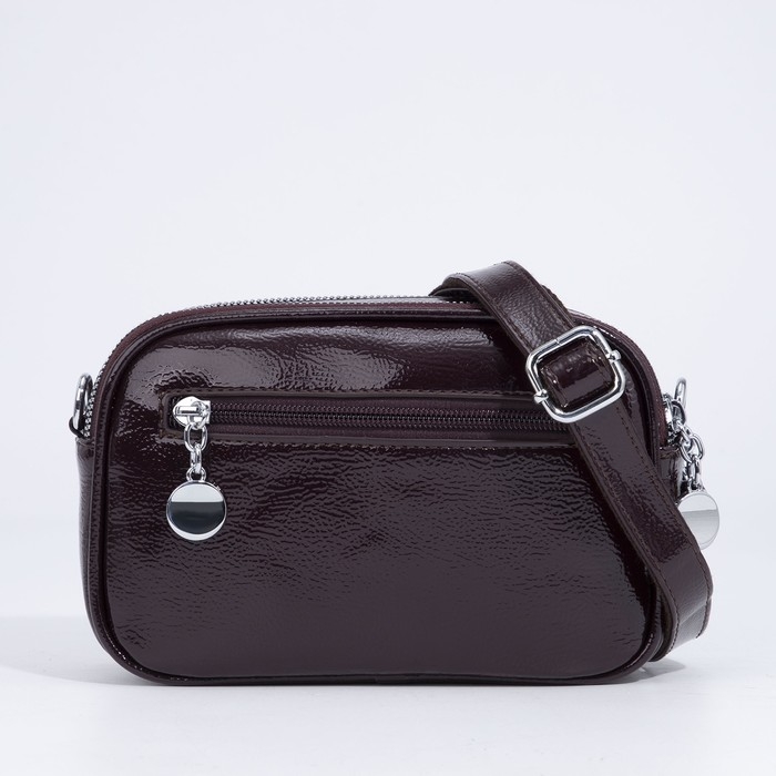 Сумка кросс-боди на молнии, цвет бордовый Сумка кросс-боди на молнии, цвет бордовый