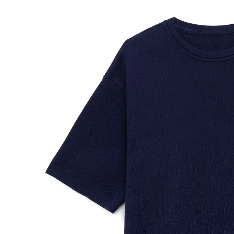 Джемпер с коротким рукавом Siluetti Volumica, темно-синий, размер XL/XXL Джемпер с коротким рукавом Siluetti Volumica, темно-синий, размер XL/XXL