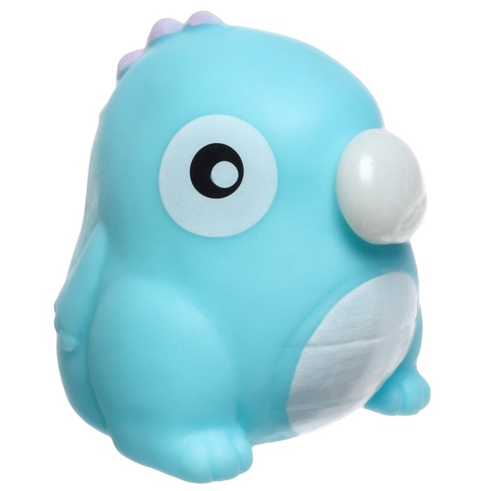 Резиновая игрушка для ванны &laquo;Дракончик с пузырем&raquo;, 5x5 см, цвет МИКС, Крошка Я