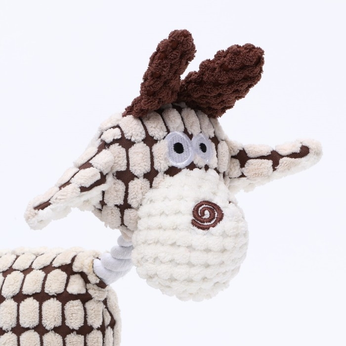 Игрушка мягкая для собак Игрушка мягкая для собак "Весёлый двор", 27 х 8 см, микс цветов