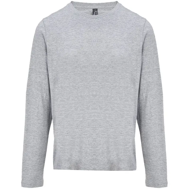 Футболка с длинным рукавом женская Monarch Women, серый меланж, размер XS