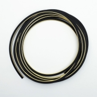 Молдинг гибкий внутрисалонный, золотистый, 5 м