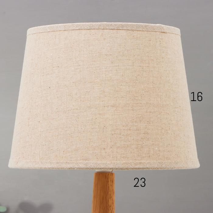 Лампа настольная 16386/1 E14 40Вт бежевый 22х22х37 см RISALUX