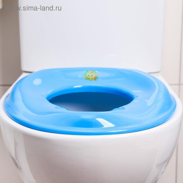 Сиденье на унитаз, цвет синий Сиденье на унитаз, цвет синий