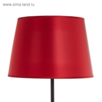 Торшер 2601 1х15Вт Е27 черный/красный