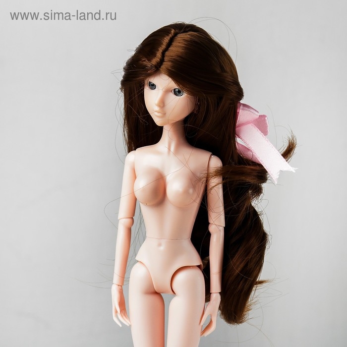 Волосы для кукол &laquo;Волнистые с хвостиком&raquo; размер маленький, цвет 6