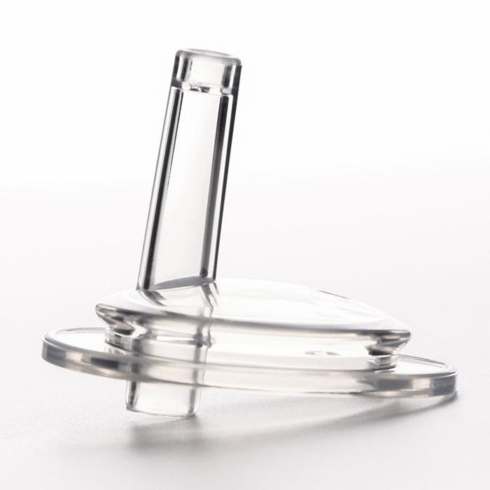 Соска для поильника, мягкая трубочка, от 9 мес., антиколиковая, широкое горло &Oslash;50 мм.,  быстрый поток