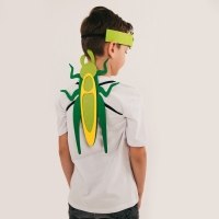 Карнавальный набор «Весёлые насекомые»: повязка и кузнечик из фетра, 3–7 лет Карнавальный набор «Весёлые насекомые»: повязка и кузнечик из фетра, 3–7 лет