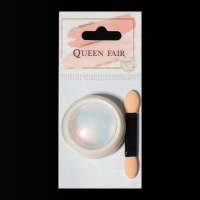 Втирка для ногтей, с аппликатором, цвет металлик